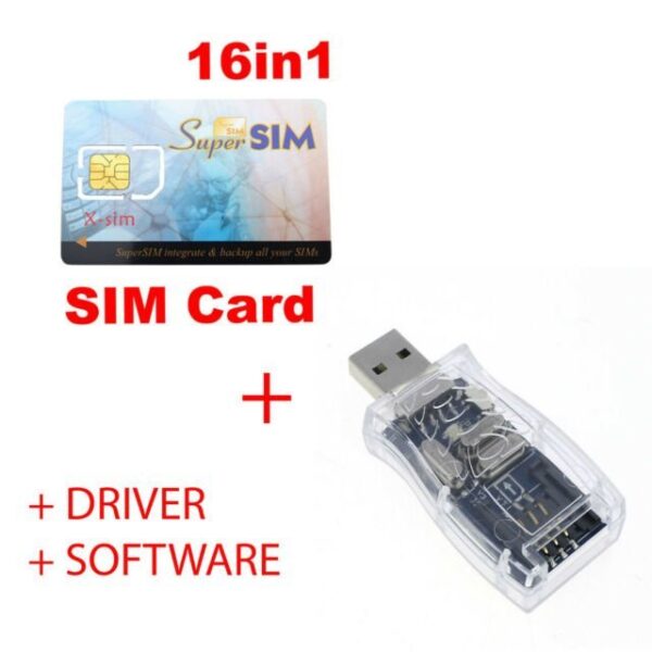 SIM Card Reader Kit With 16 In 1 Blank Sim Card Price In Pakistan 