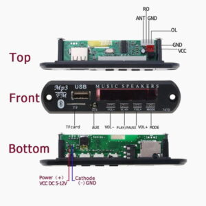 car mp3 bluetooth fm module