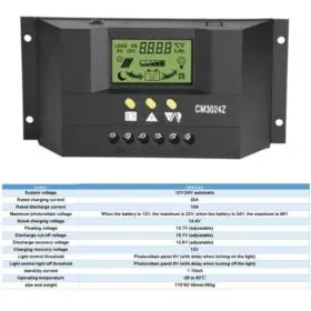 CM3024Z PWM 30A Solar Charge Controller