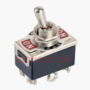 6-Pin Toggle DPDT ON-OFF-ON Switch 15A 250V Mini Switches E-TEN1322 Tool