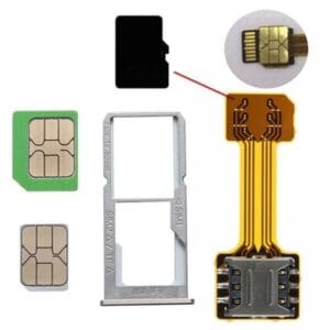 hybrid sim slot adapter dual sim adapter