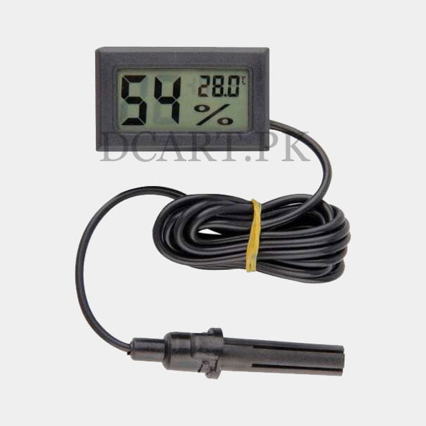 temperature and humidity meter with wire