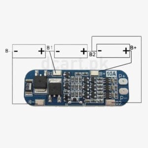 3S 10A BMS Module diagram