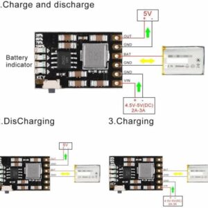 MH CD42 lithium battery charging module