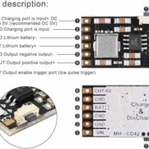 mh cd42 charge discharge module