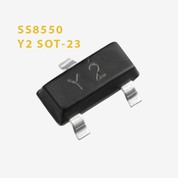 y2 ss8550 smd transistor sot 23 1.5a