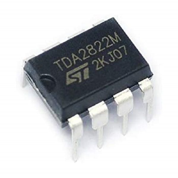 tda2822m stereo audio amplifier ic