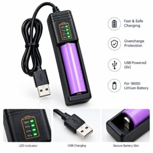 18650 battery charger