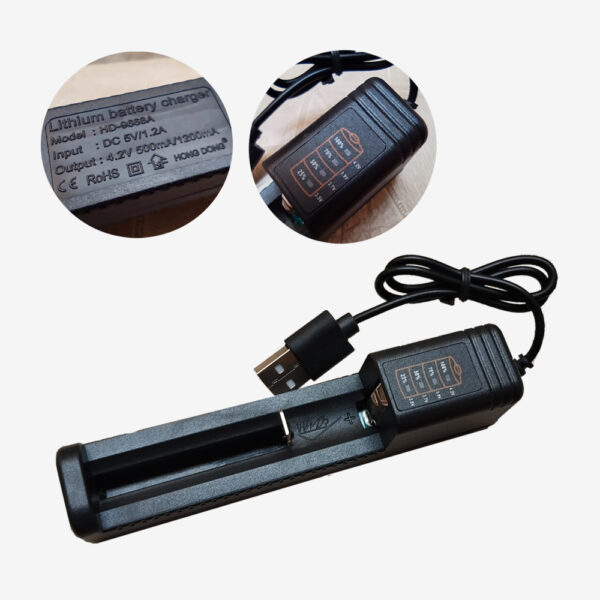 lithium battery usb charger