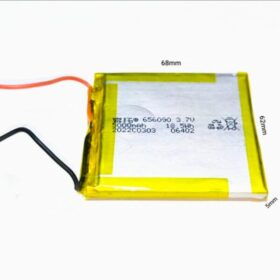 3.7v 5000mah lipo battery with built-in bms