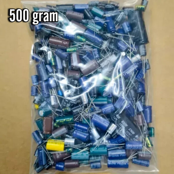 500gram lot of mixed 400v Electrolytic capacitors