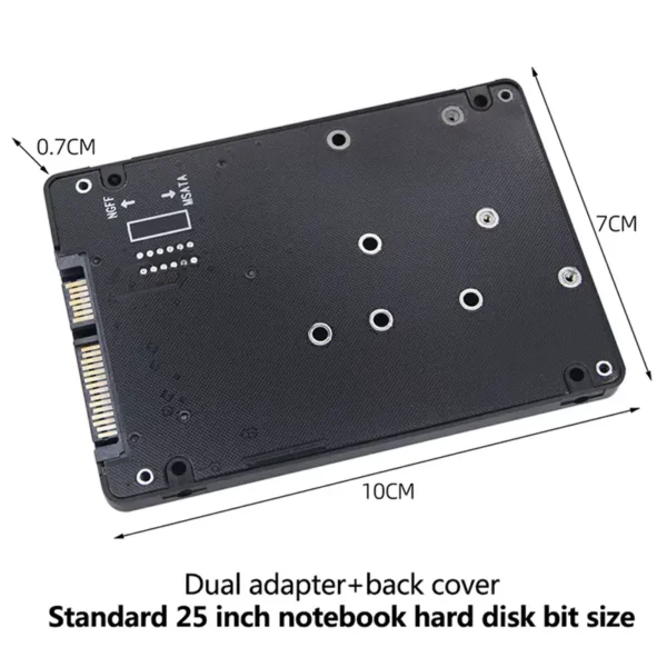 M.2 NGFF to SATA Hard Disk Adapter Board (MSATA to SATA)