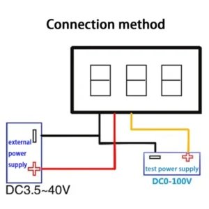 mini dc volt meter digital display