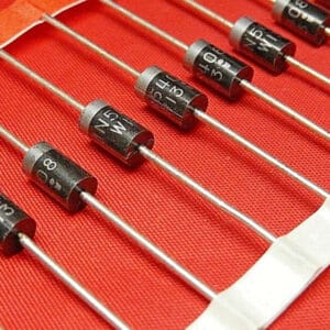 Alternative view of 2Pcs 1N5408 1N5408G 1000V 3A High Power Rectifier Diode