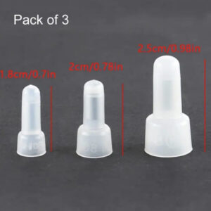 Close end wire insulated crimp cap