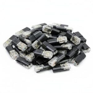 D2 dual line interlocking detachable led soldering free, wire stripping free quick connect terminal connector