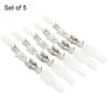 Set of 5 pcs 6.3mm push lock male female thimble connector with insulation