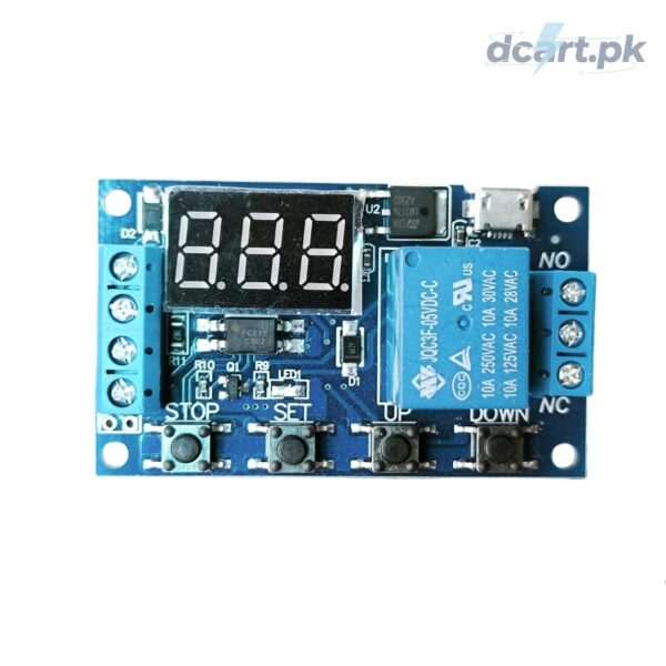 Programmable DC 6-30V Timer Relay Module Cycle Timer with LCD Display / 5V Micro USB, Smart Home Controller ON/Off Trigger Time Cycle Timer Circuit Switch 0.1s~999min Adjustable For EGG / EGGS INCUBATOR Programmable DC 6-30V Timer Relay Module Cycle Timer with LCD Display / 5V Micro USB, Smart Home Controller ON/Off Trigger Time Cycle Timer Circuit Switch 0.1s~999min Adjustable For EGG / EGGS INCUBATOR