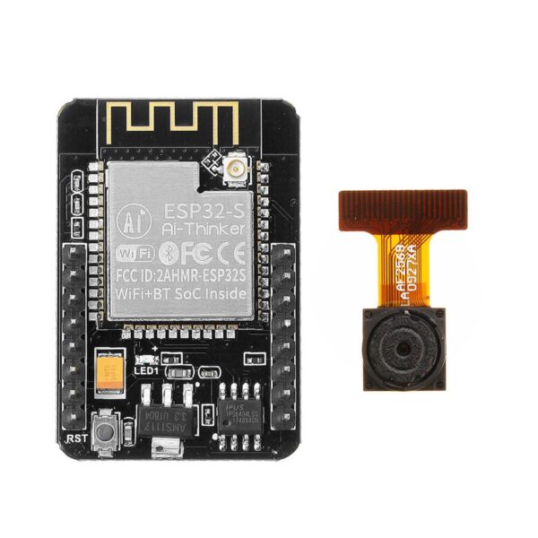 ESP32-Cam Wifi + Bluetooth module for Arduino and DIY (1) ESP-32 Camera Module