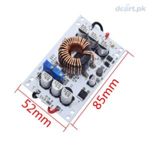 Alternative view of DC-DC 600W CC-CV Boost Converter Module