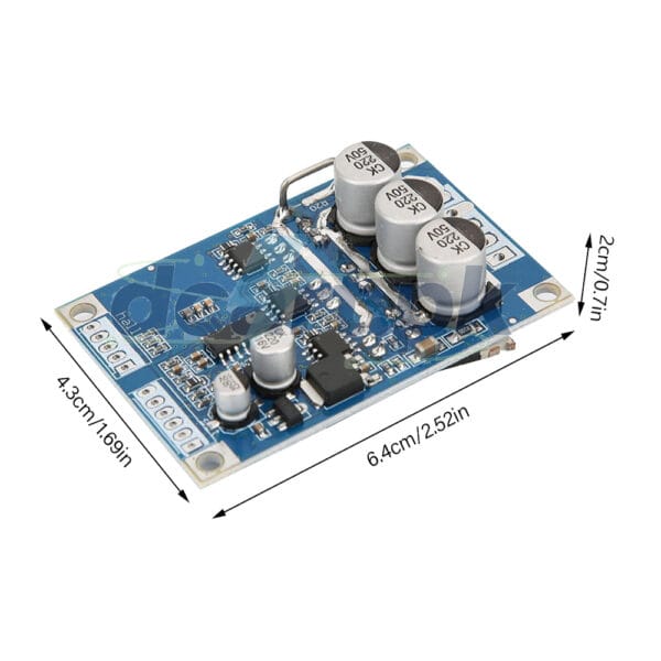 500 watt brushless motor driver controller