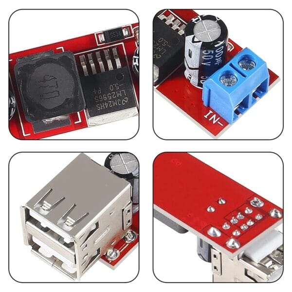 LM2596 Dual USB Module DC 6V 40V To 5V 3A DC