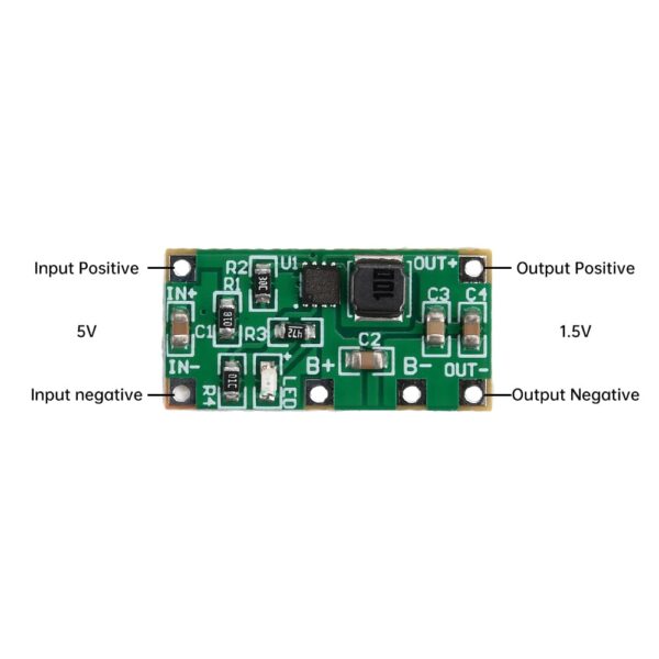 DC 3.7V to 1.5V UPS Charge Discharge Module diagram