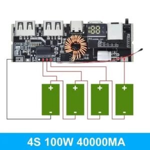 100W 3S 4S 5S Fast Charging Power Bank Module - Image 3