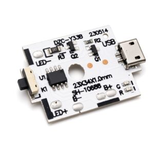Rechargeable 4V COB LED Flasher Controller Circuit Board