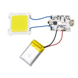 Rechargeable 4V COB LED Flasher Controller Circuit Board