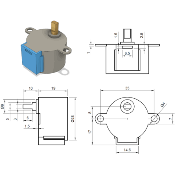 stepper motor