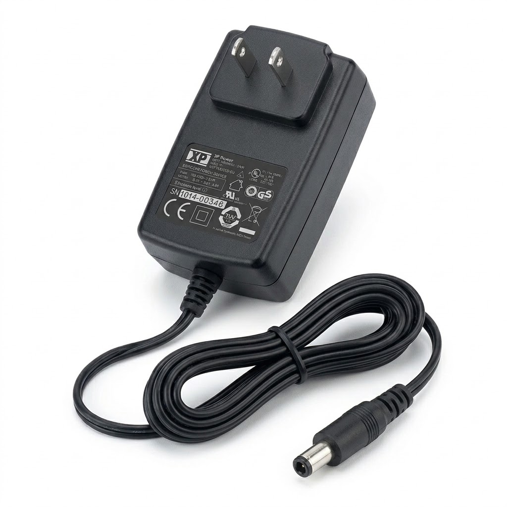 6V 2A AC to DC Power Adapter with 5.5mm DC Barrel Plug