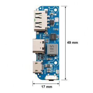 Alternative view of SW608 3A Fast Charging Power Bank Module